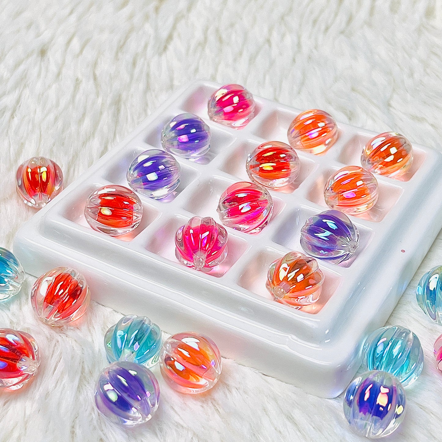 Bead in Bead Pumpkin