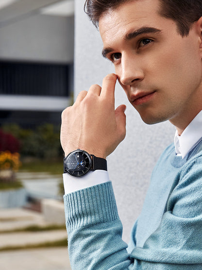 Bestdon Men's Mechanical Watch, Automatic, Waterproof, Large Dial, Multifunctional, 2025 New Model