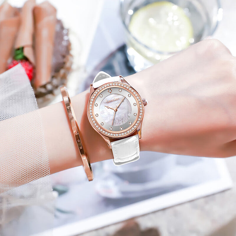 Bestdon Quartz Exam Watch for Women: Stylish, Simple, and Fresh – A Perfect Christmas and New Year's Gift for Girls