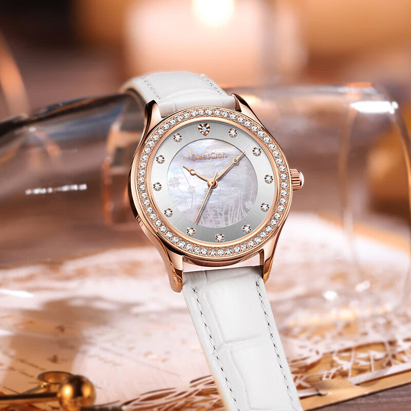 Bestdon Quartz Exam Watch for Women: Stylish, Simple, and Fresh – A Perfect Christmas and New Year's Gift for Girls