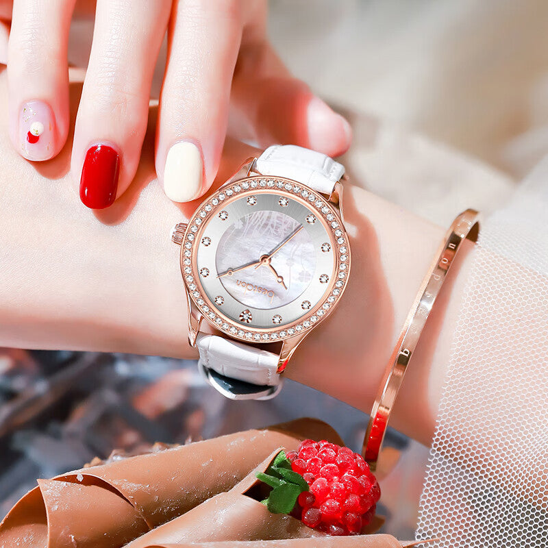 Bestdon Quartz Exam Watch for Women: Stylish, Simple, and Fresh – A Perfect Christmas and New Year's Gift for Girls