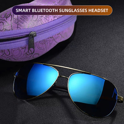 Bluetooth headset glasses