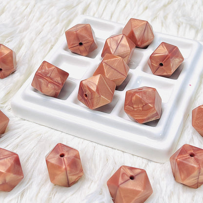 20MM Brown Octagon