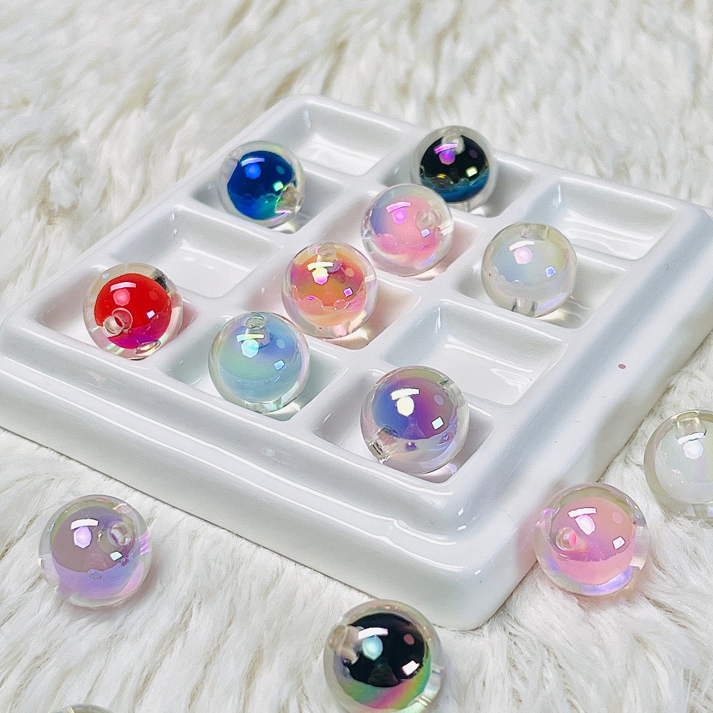 16MM Shimmer Bead in Bead