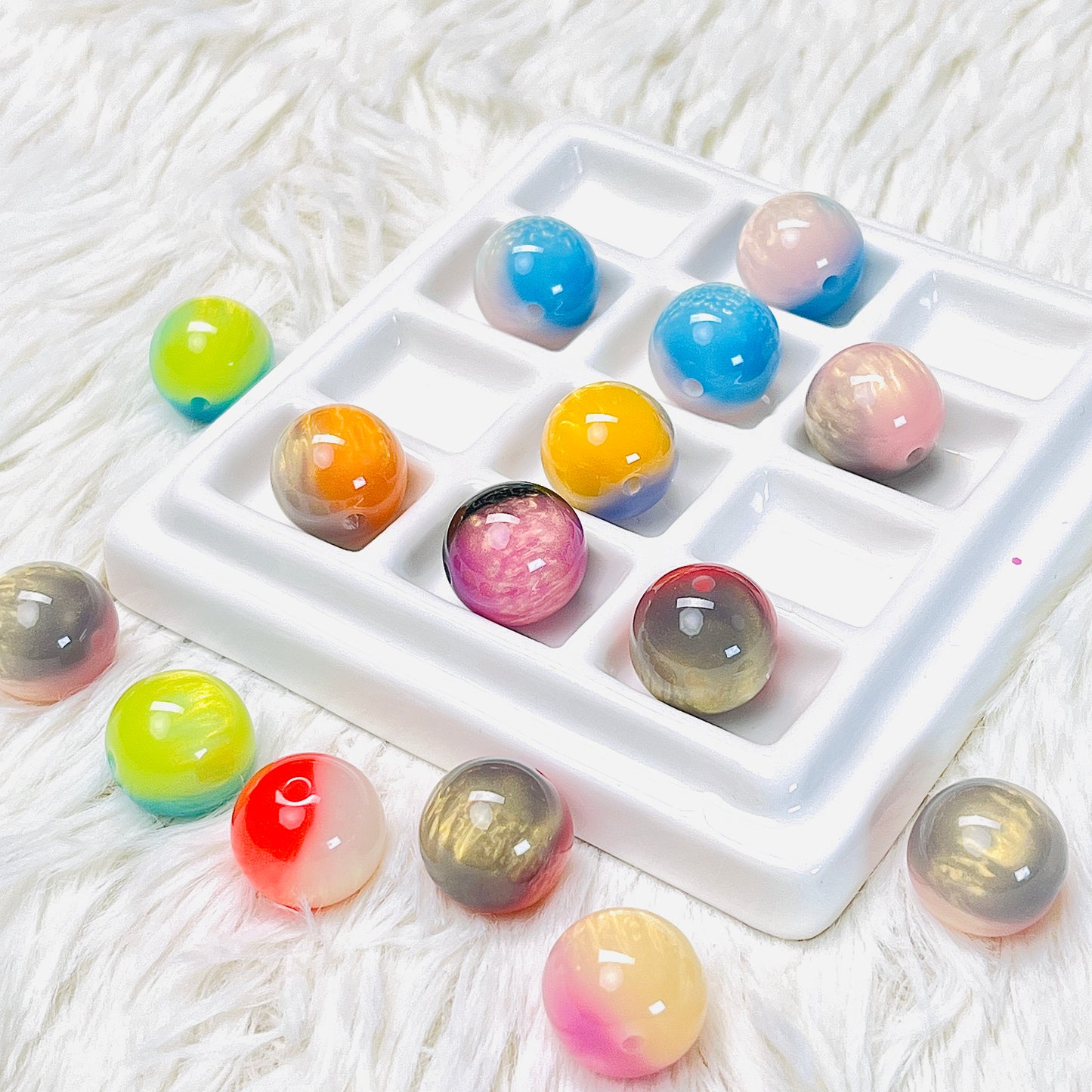 16MM Galaxy Two Side Cat Eye