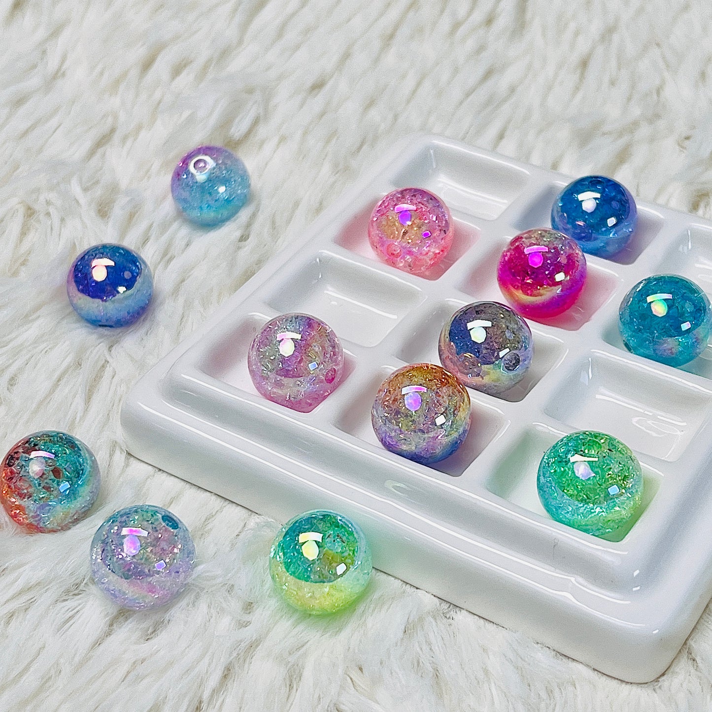 16MM Shimmer Crakle Mix