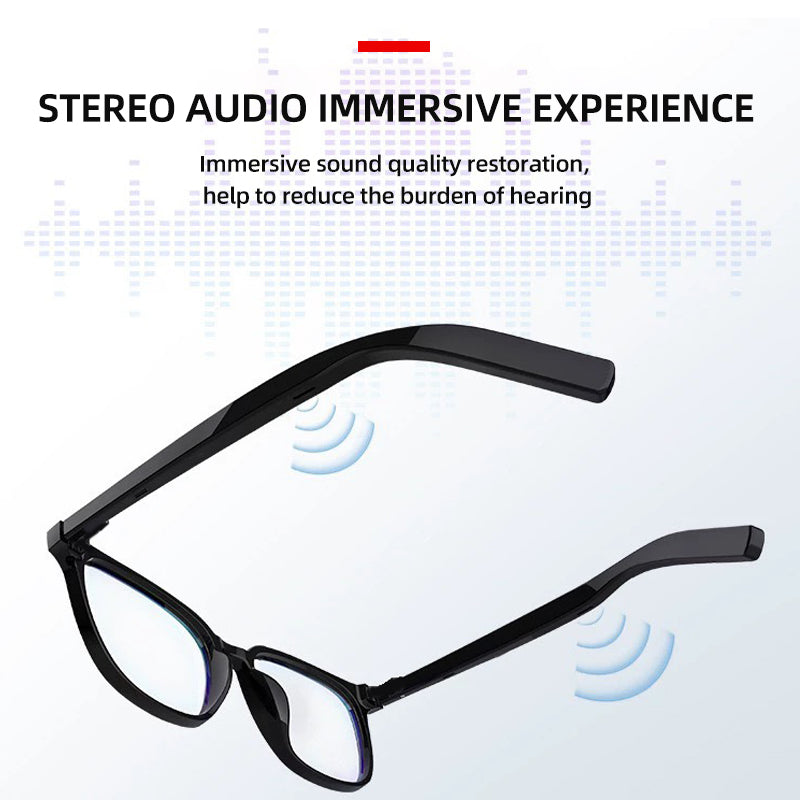 Bluetooth headset glasses