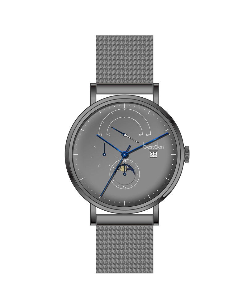 Bestdon Men's Ultra-Thin Multifunctional Watch, 2025 New Style, Designer Brand, Simple Men's Watch