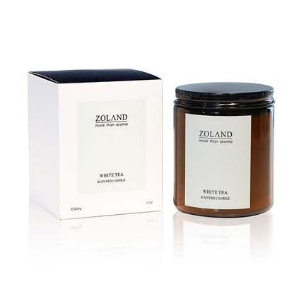 Brown ins style smokeless handmade souvenir aromatherapy candle ornaments home fragrance soy candle aromatherapy