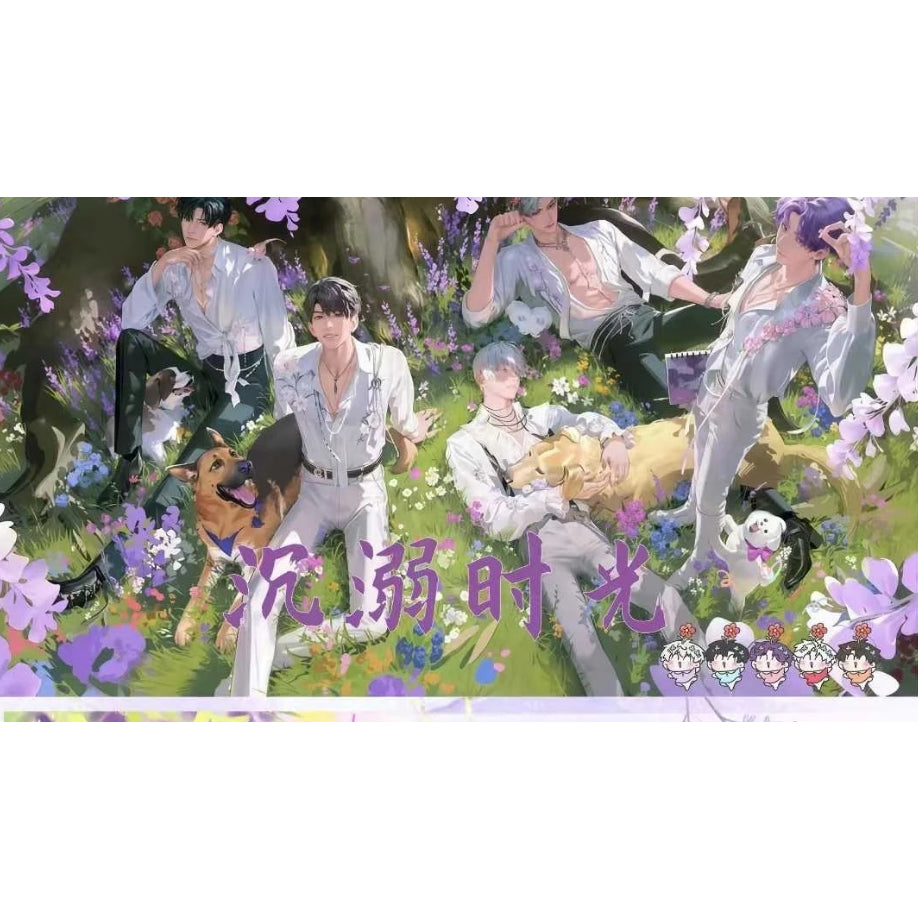 东方文创新品*沉溺时光 恋与深空无边框小卡