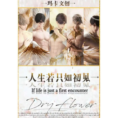 玛卡文创《人生若只如初见》大尺寸撕撕乐拍立得