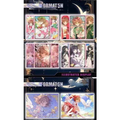 卡卡瑞文创 魔卡少女小樱混ip 三折叠超级大卡