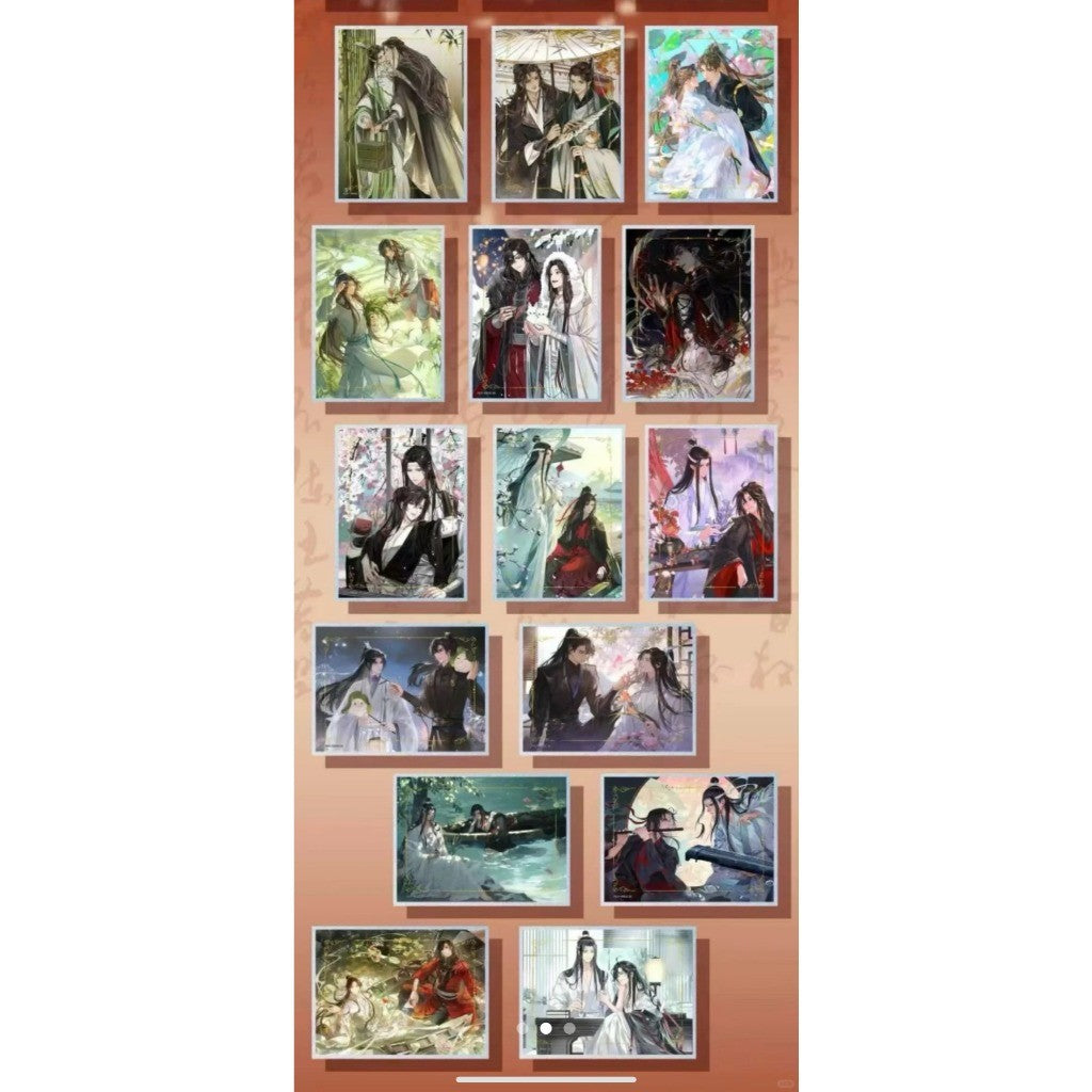 笙笙手绘工作室&耽美工坊匠心出品 绝美耽美《浮光掠影》插画撕撕乐