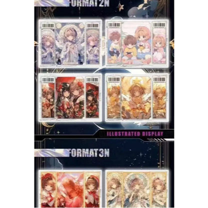 卡卡瑞文创 魔卡少女小樱混ip 三折叠超级大卡