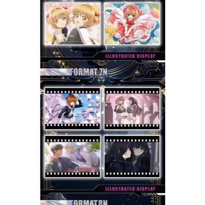 卡卡瑞文创 魔卡少女小樱混ip 三折叠超级大卡